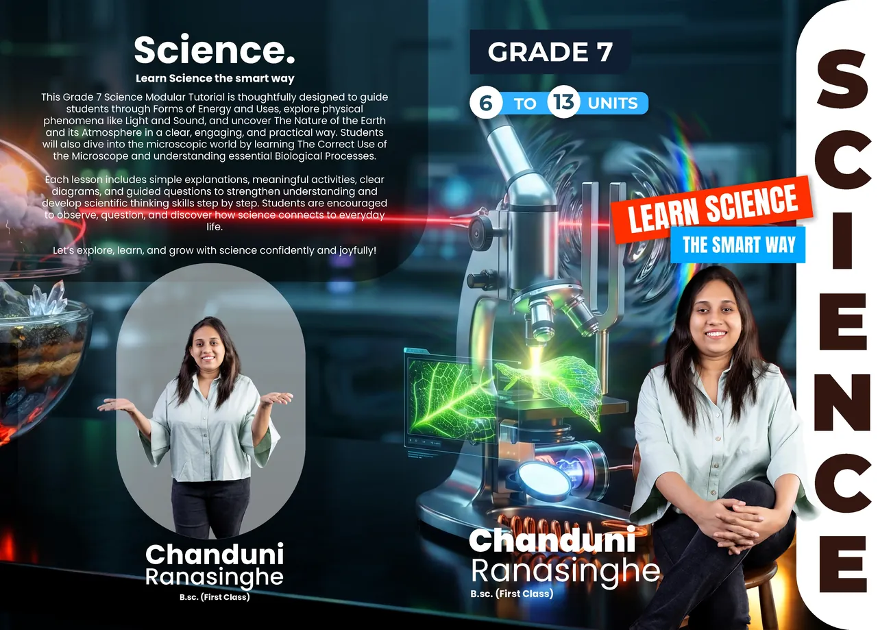 Grade 7 Science Workbook cover