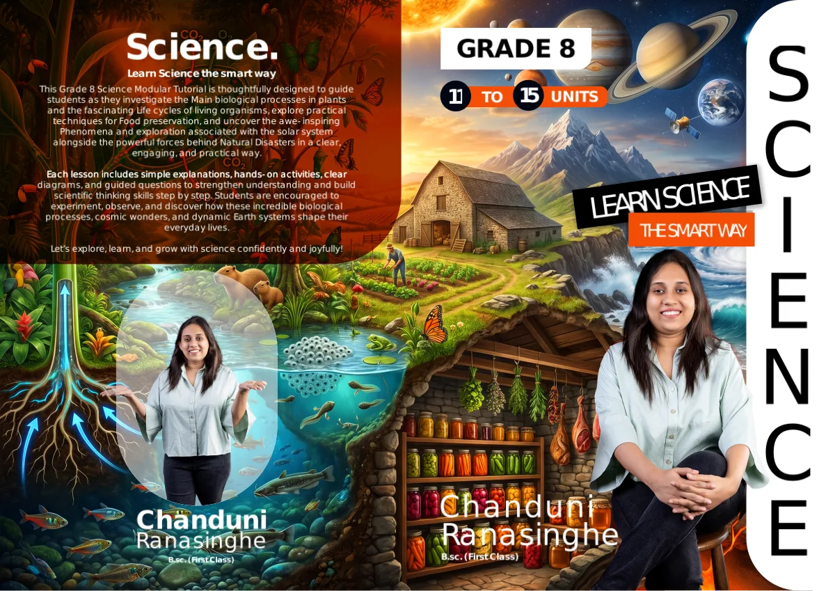 Grade 8 Term 3 Science Workbook cover