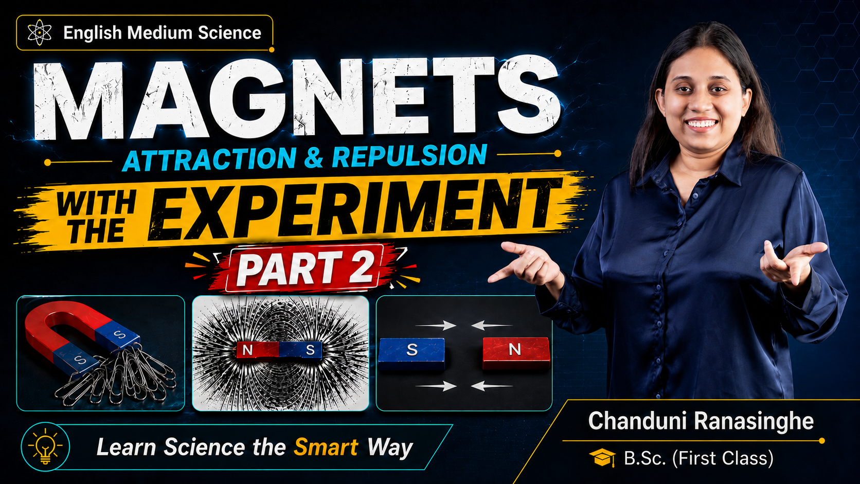 Magnets: Attraction & Repulsion with Experiments – Part 2 | Full Lesson