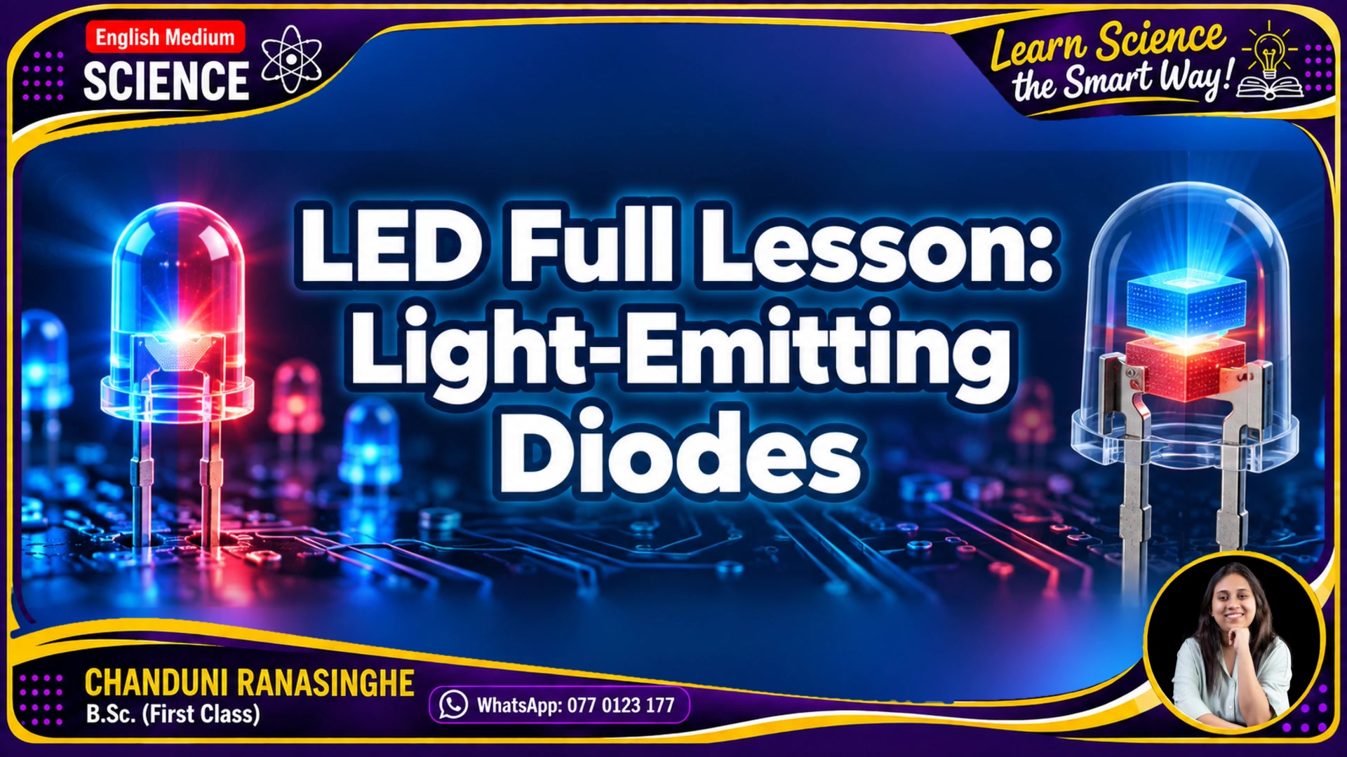 Light Emitting Diode (LED) Full Lesson 💡 | English Medium Science