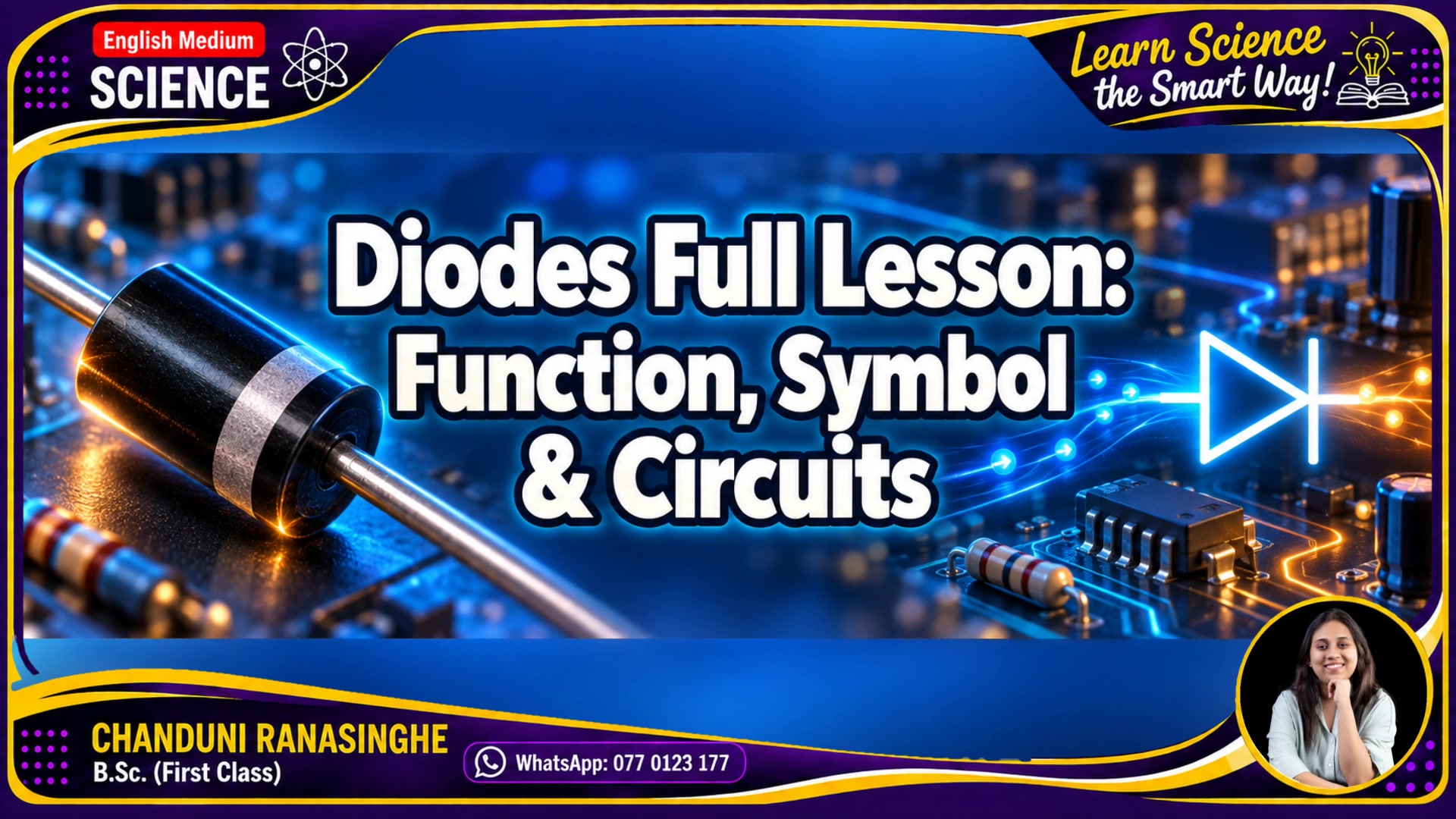 Diodes and How They Work Full Lesson ⚡ | English Medium Science